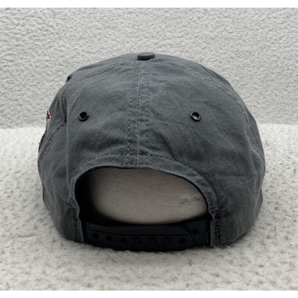 VTG Mario Andretti Snapback Hat Mens OSFM Gray Indy Racing K-Mart Valvoline Dad - Picture 7 of 12